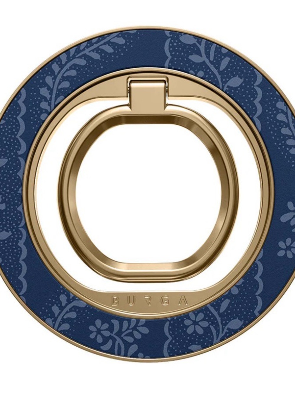 Burga Magnetic Ring Phone Holder - Denim Lover in Gold